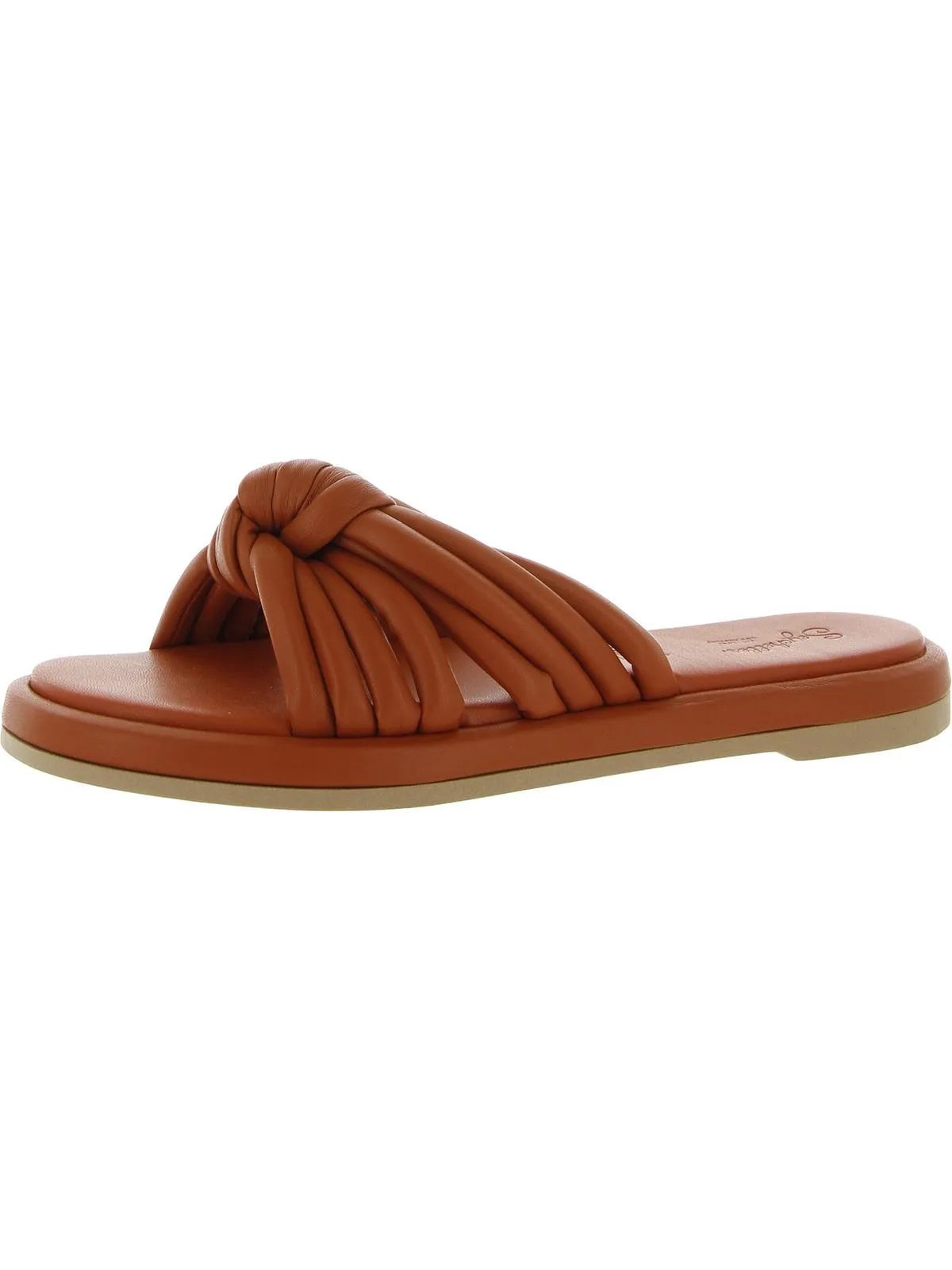 Simply The Best Womens Slip On Open Toe Slide Sandals
