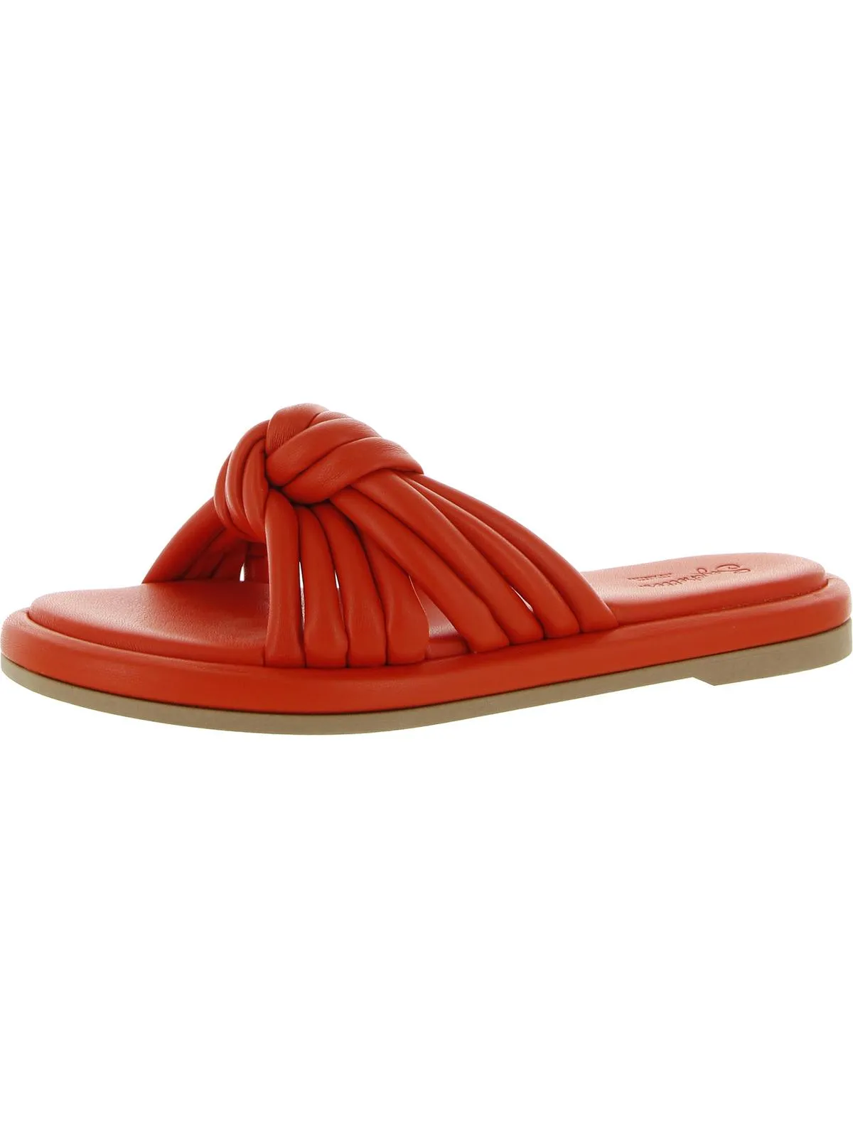 Simply The Best Womens Slip On Open Toe Slide Sandals