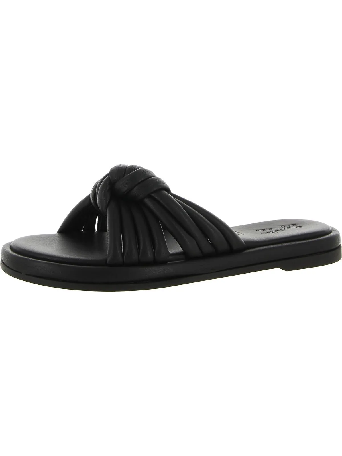 Simply The Best Womens Slip On Open Toe Slide Sandals