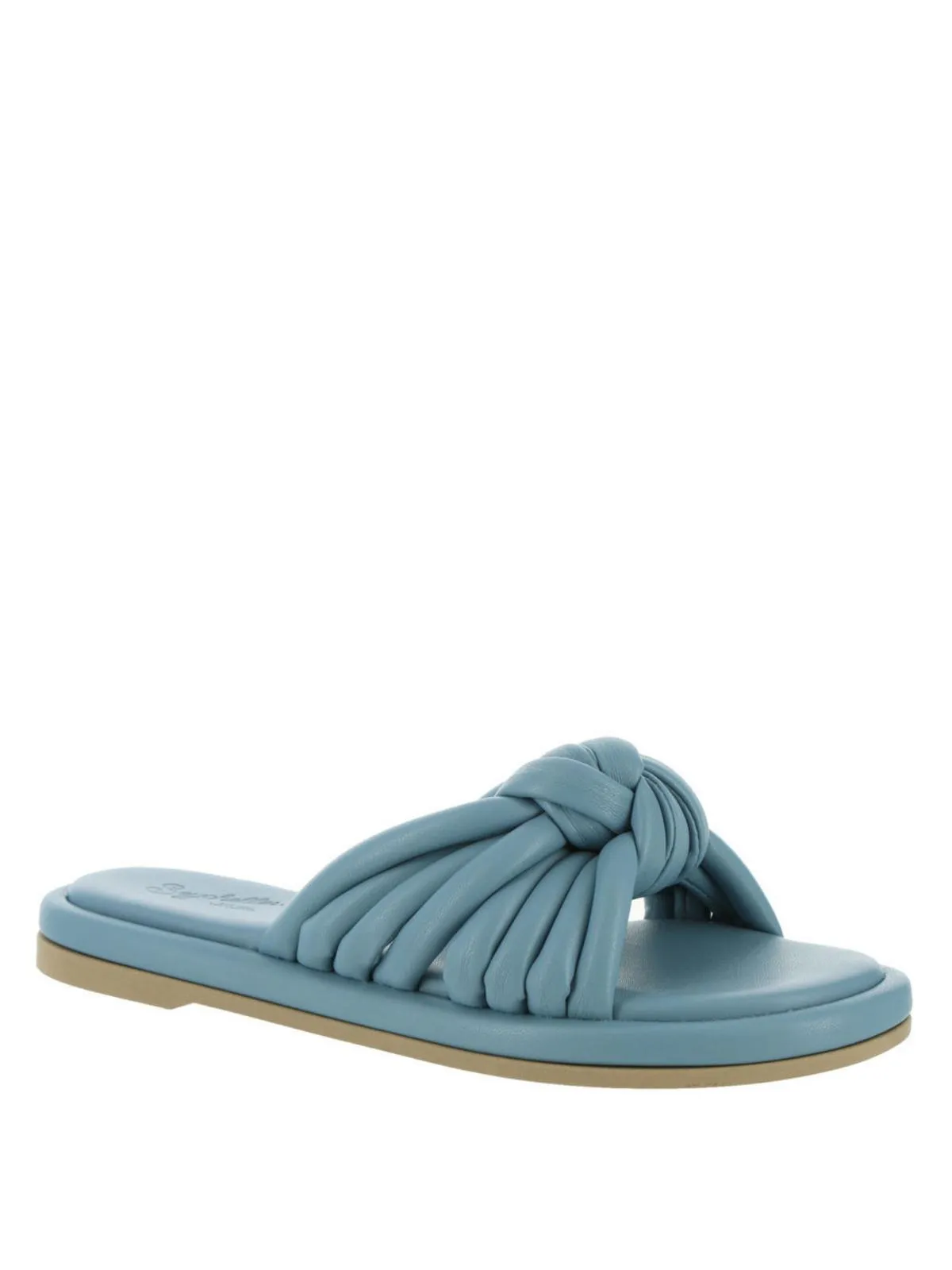 Simply The Best Womens Slip On Open Toe Slide Sandals