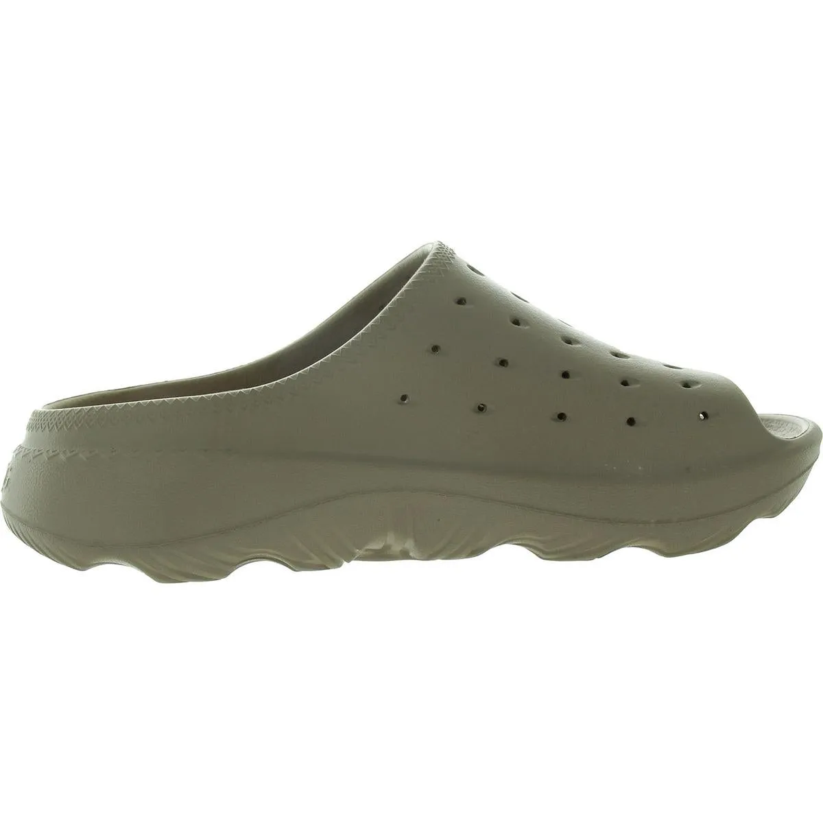Slide It Mens Perforated Man Made Slide Sandals