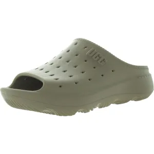 Slide It Mens Perforated Man Made Slide Sandals