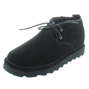 Spencer Mens Suede Wool Lined Chukka Boots
