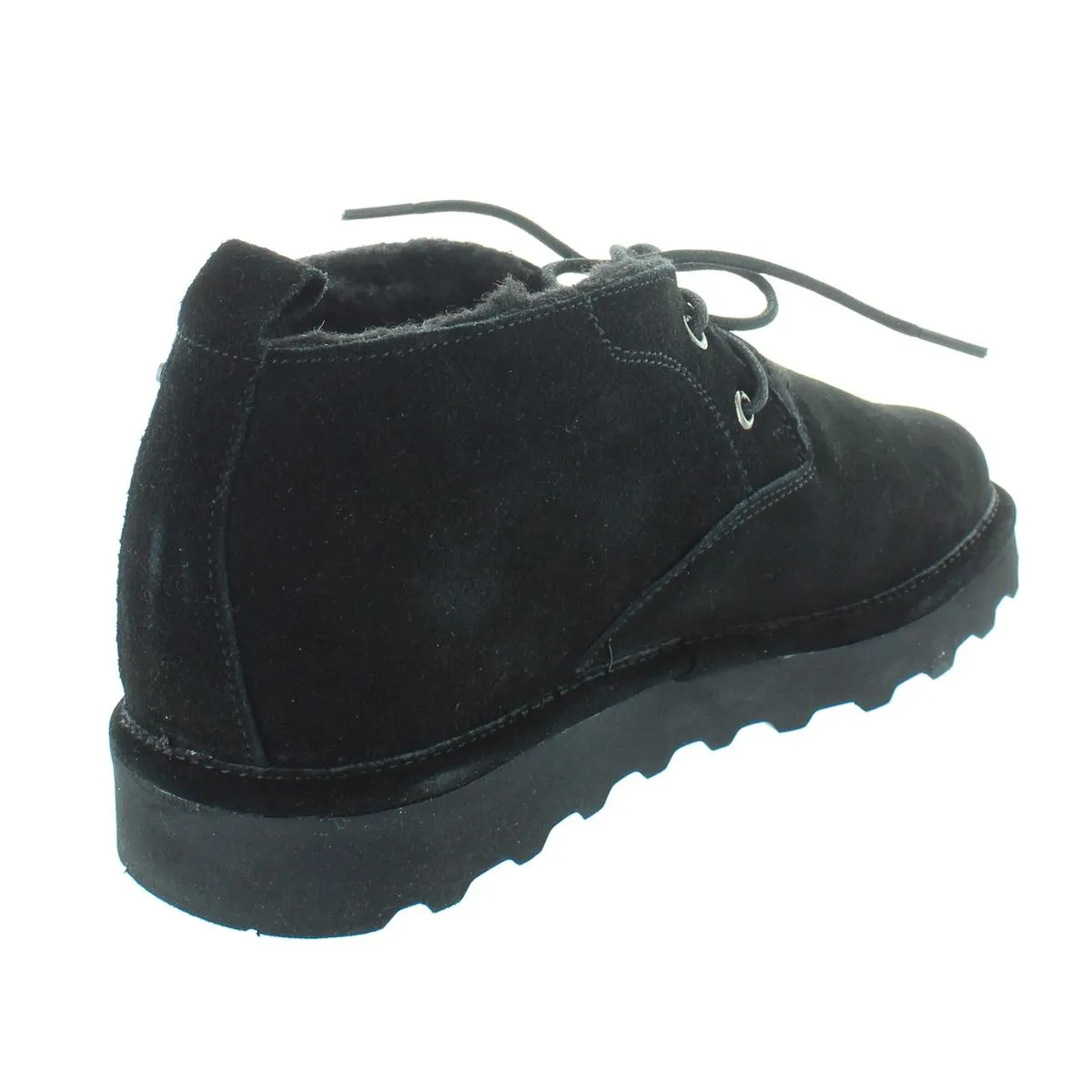 Spencer Mens Suede Wool Lined Chukka Boots