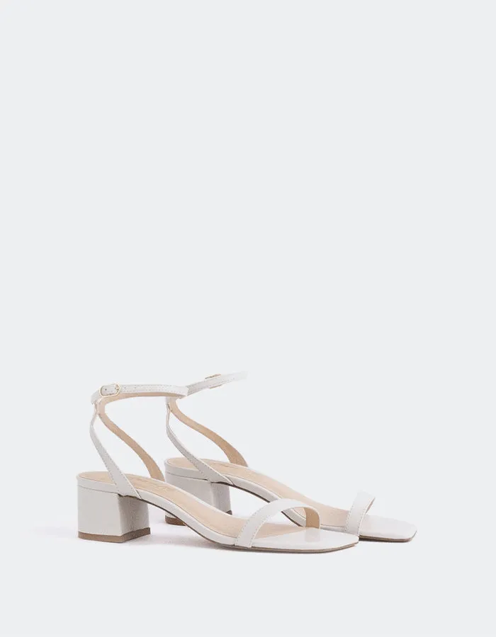 Spirea Off White Leather