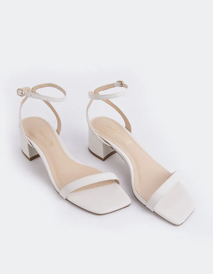 Spirea Off White Leather