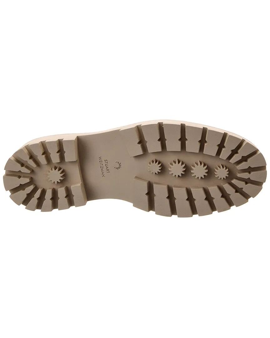 Stuart Weitzman Perla Ulra Lug Leather Loafer