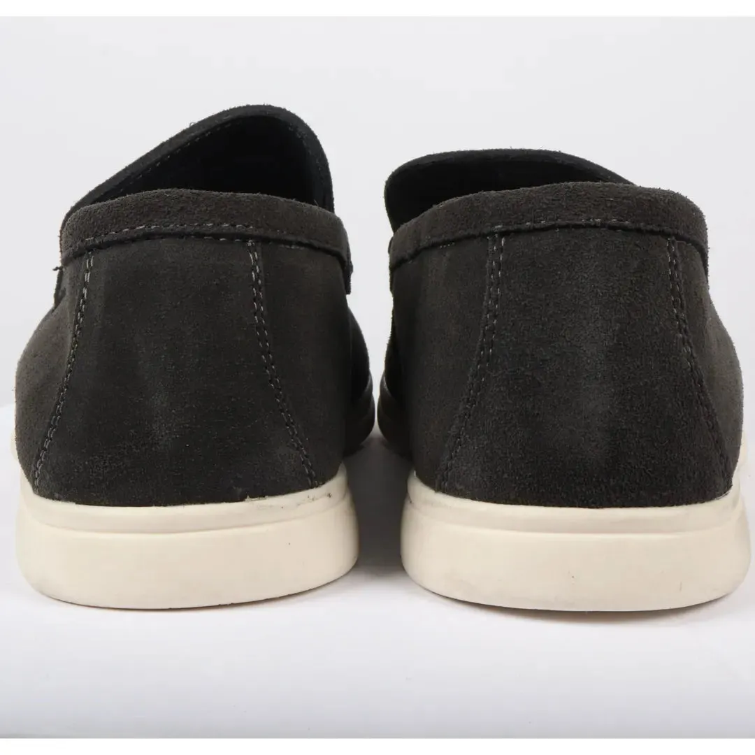 Suede Slip On Comfort Fit Loafers