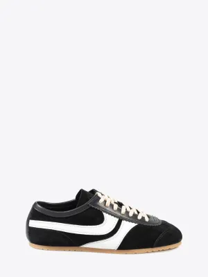 Suede sneakers
