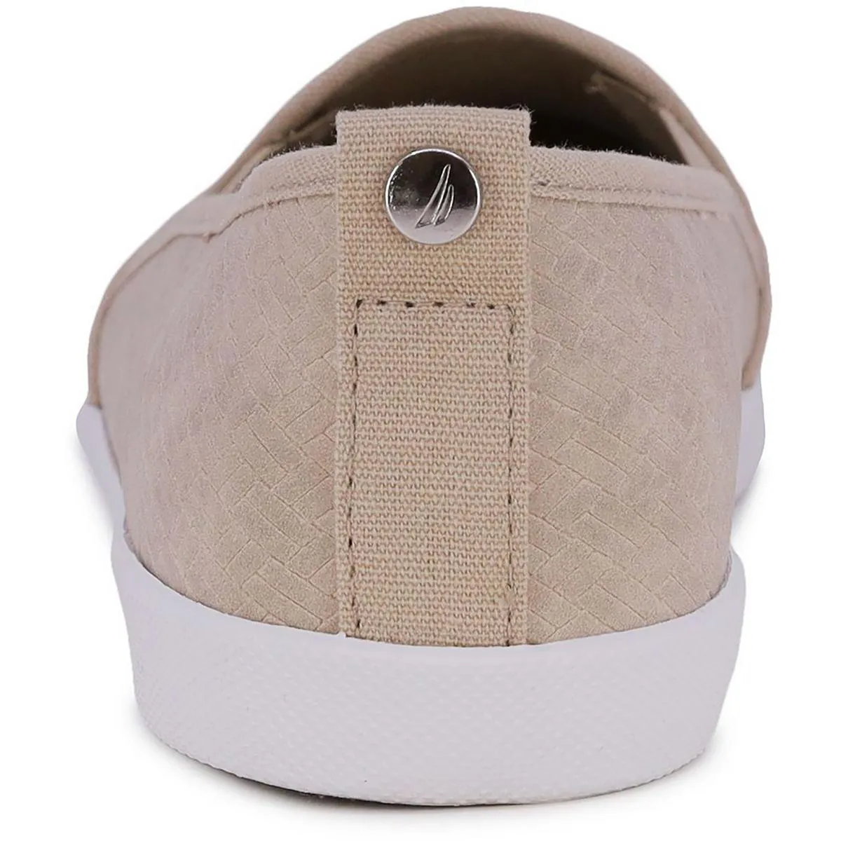 Sunchaser Womens Faux Leather Low-Top Slip-On Sneakers