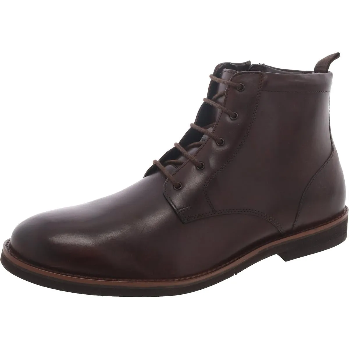 Surge Mens Leather Lace-Up Chukka Boots