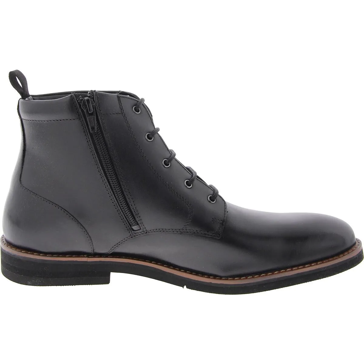 Surge Mens Leather Lace-Up Chukka Boots