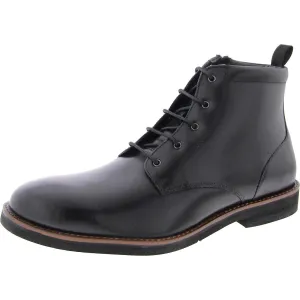 Surge Mens Leather Lace-Up Chukka Boots