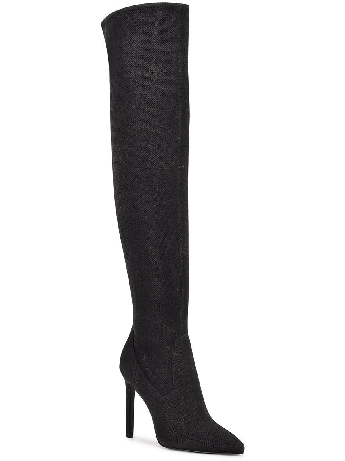 Tacy 3 Womens Faux leather Side Zip Over-The-Knee Boots