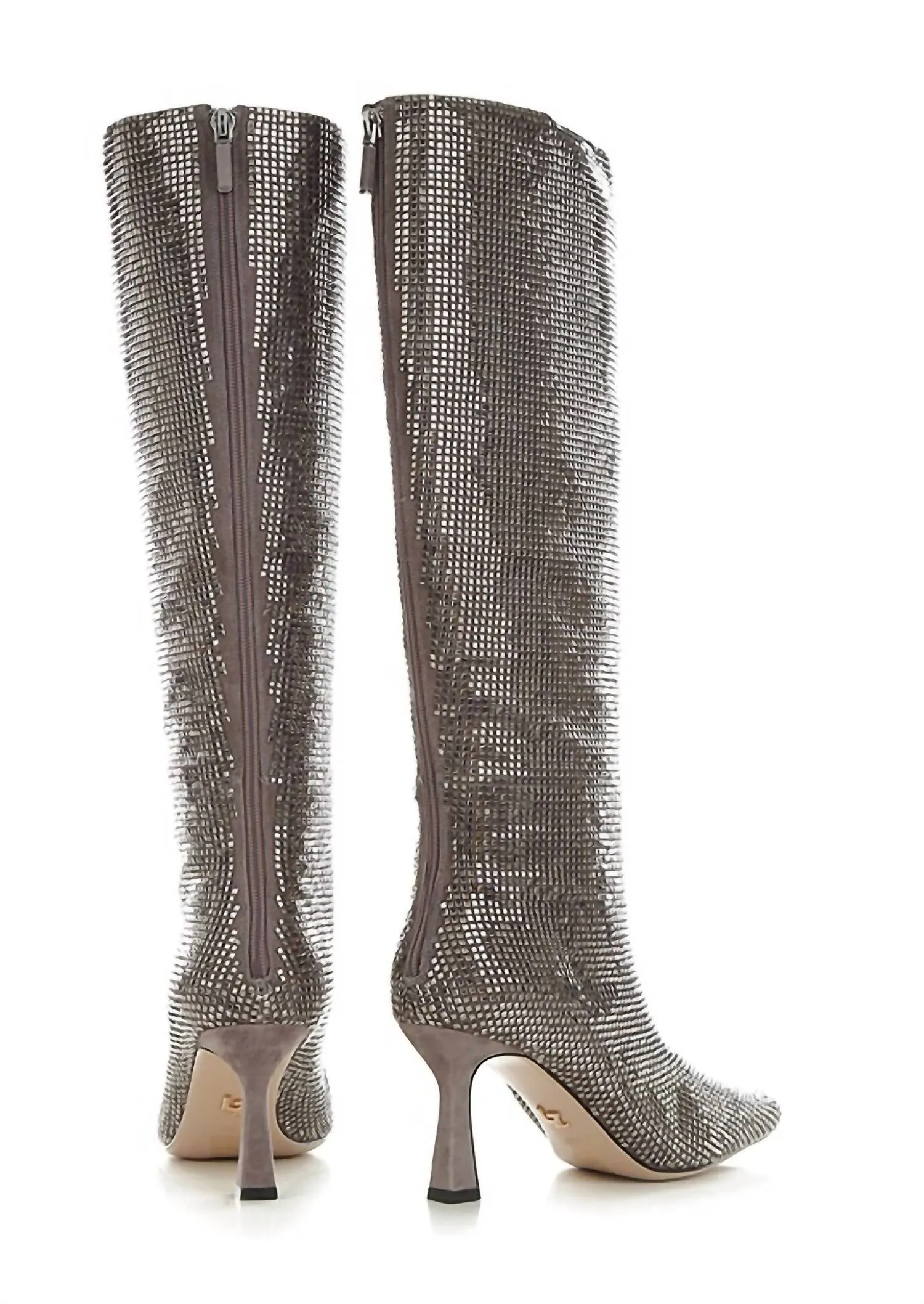 Tall Boots In Grey