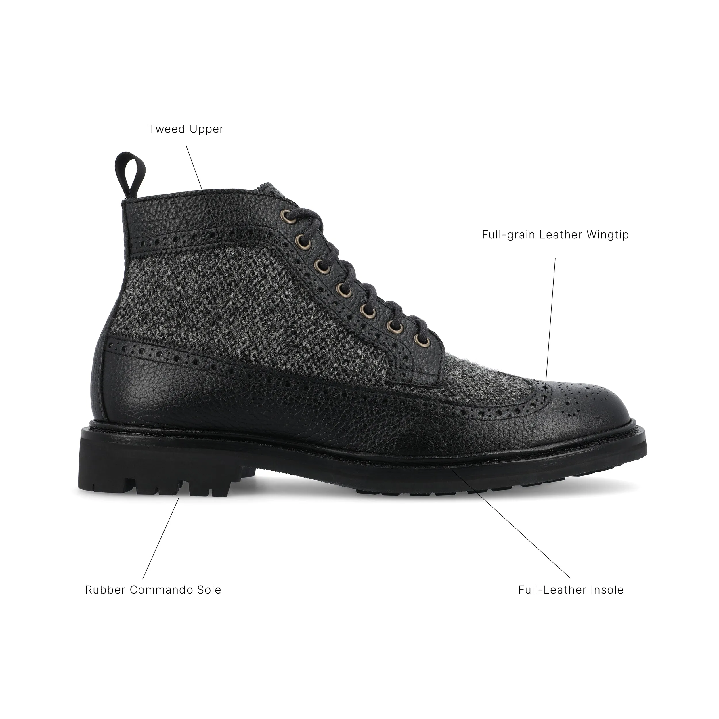 The Boston Boot in Black