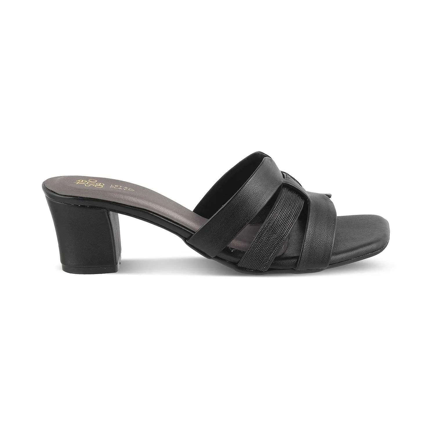 The Tosilo Black Women's Dress Block Heel Sandals Tresmode
