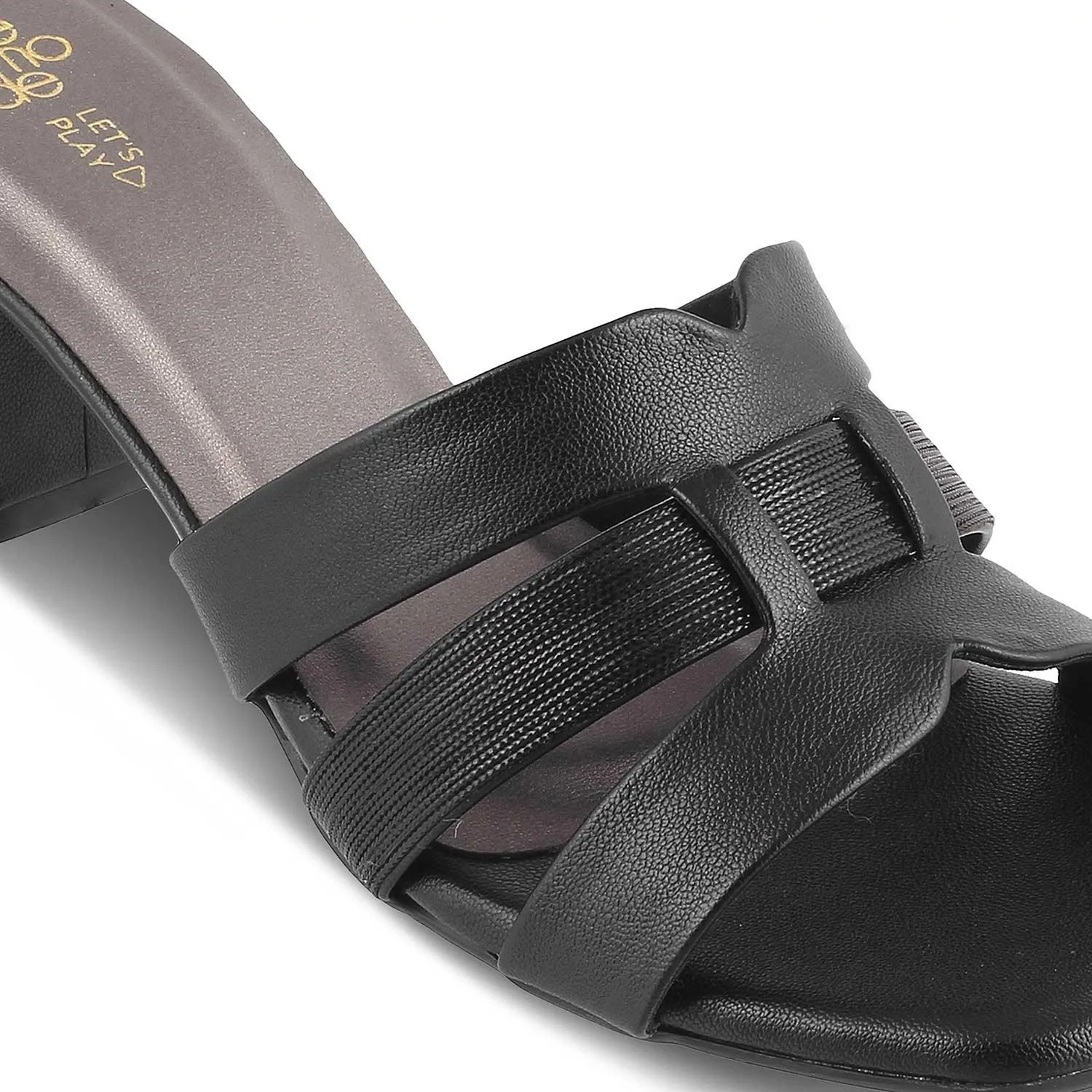 The Tosilo Black Women's Dress Block Heel Sandals Tresmode