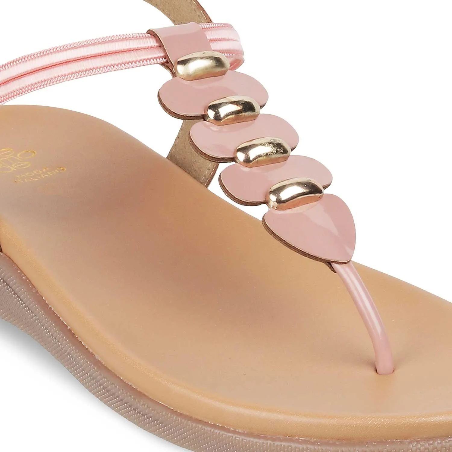 The Velencia TMS-3 Pink Women's Casual Flats Tresmode