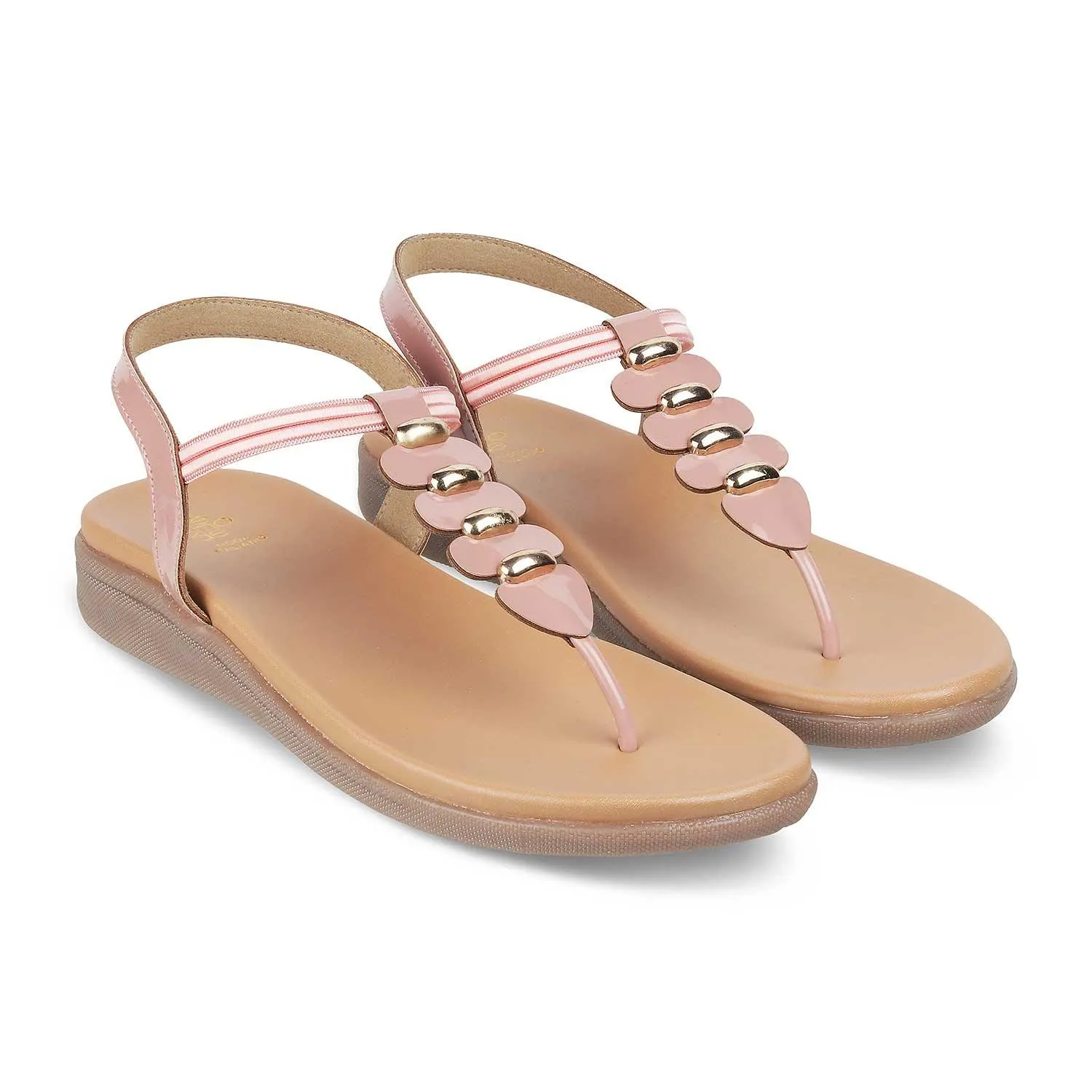 The Velencia TMS-3 Pink Women's Casual Flats Tresmode
