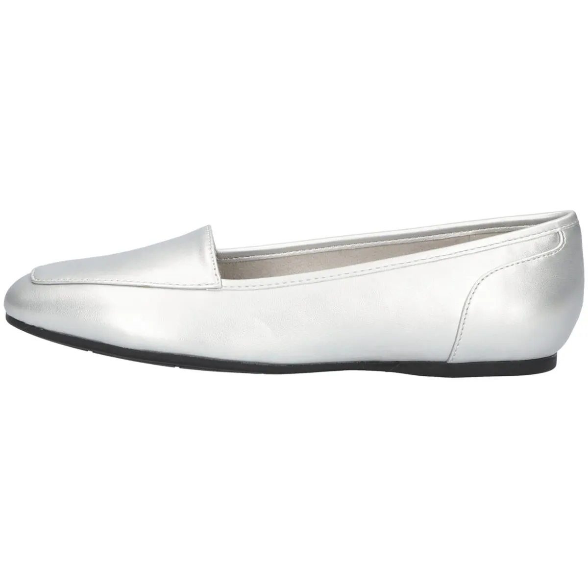 Thrill Womens Faux Leather Loafers
