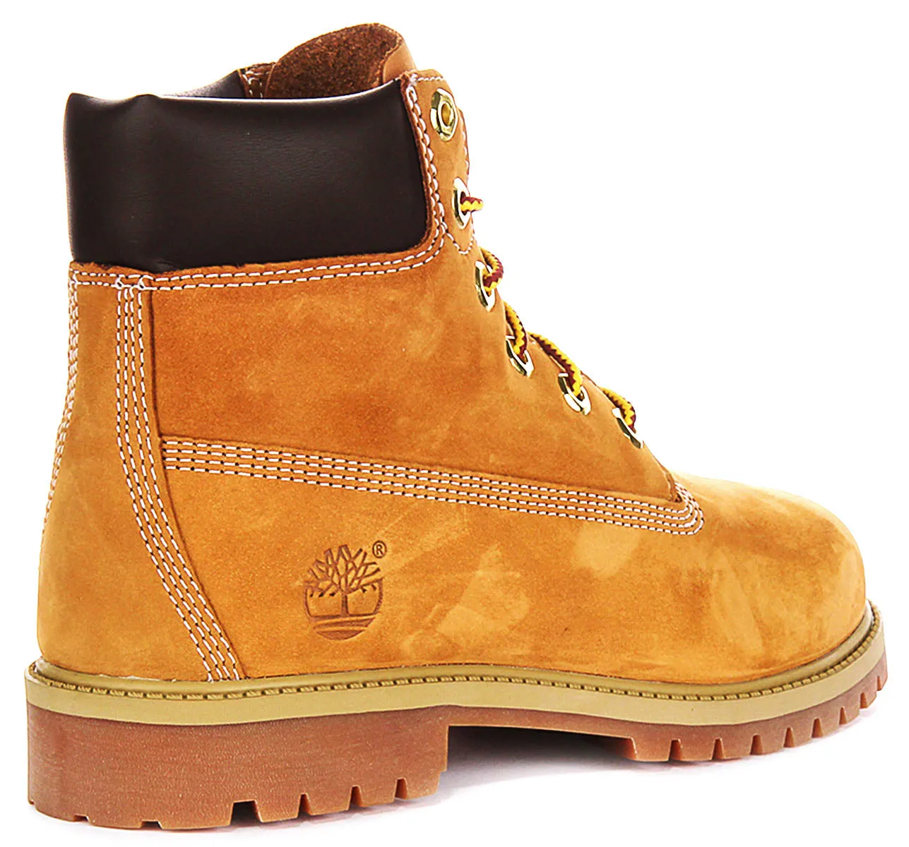 Timberland 12909 6inch Waterproof Boot In Wheat For Junior Shoes Timberland
