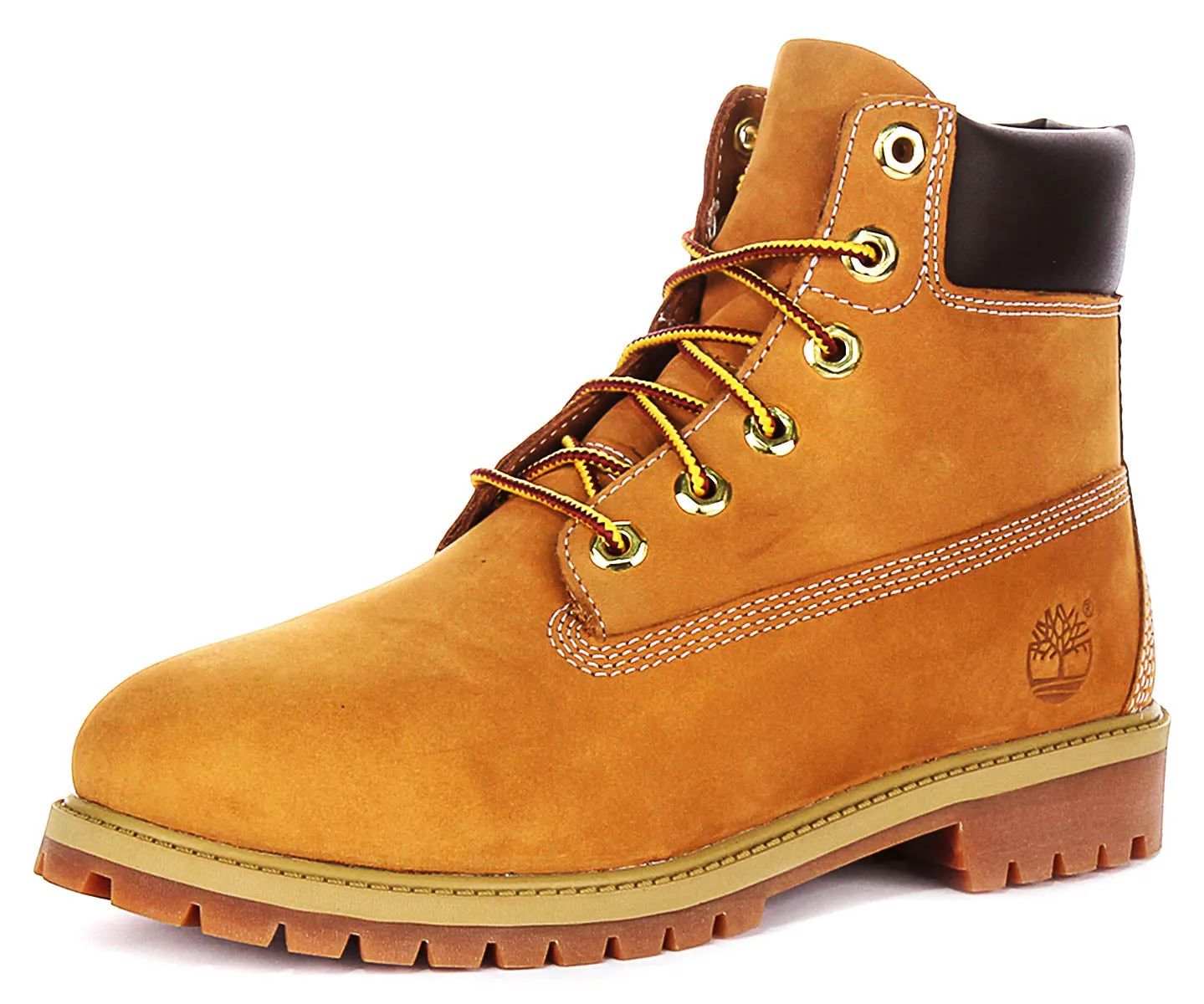 Timberland 12909 6inch Waterproof Boot In Wheat For Junior Shoes Timberland