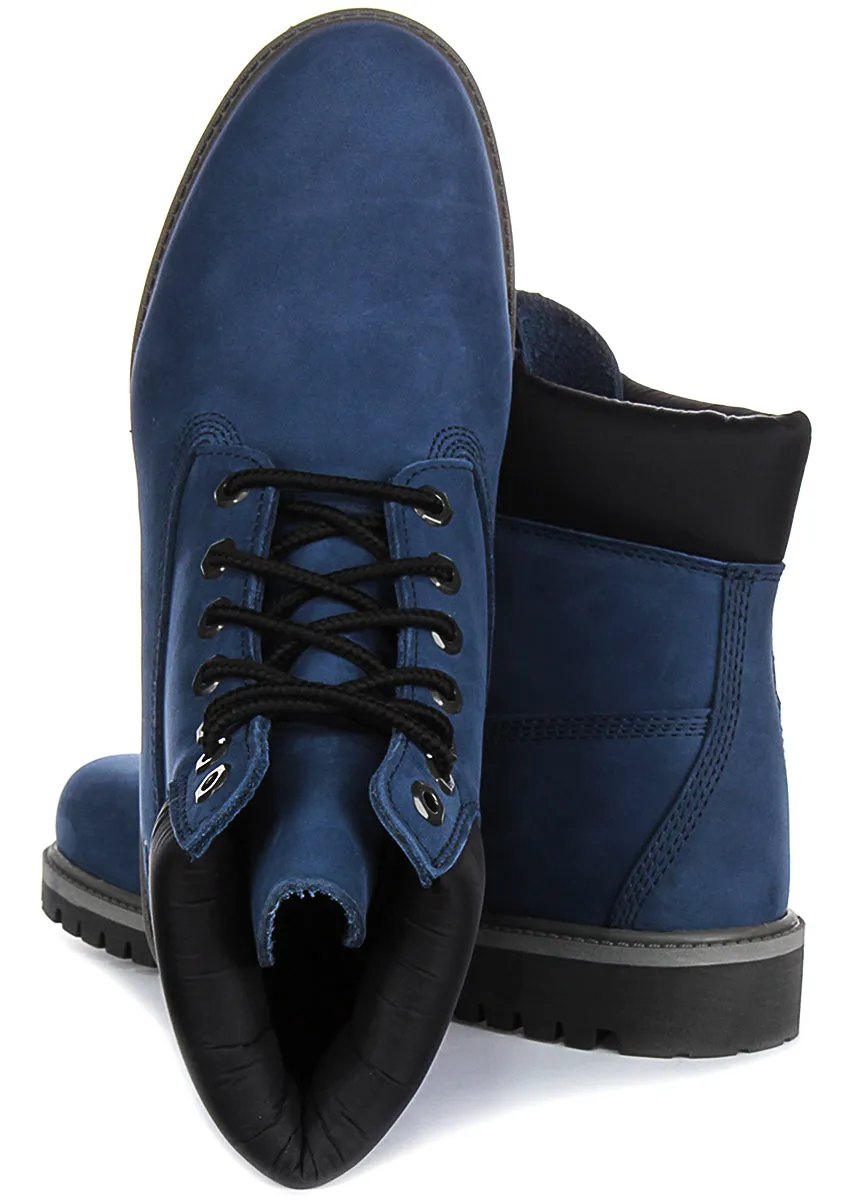 Timberland 6 Inch A41Mw In Dark Blue For Men Shoes Timberland