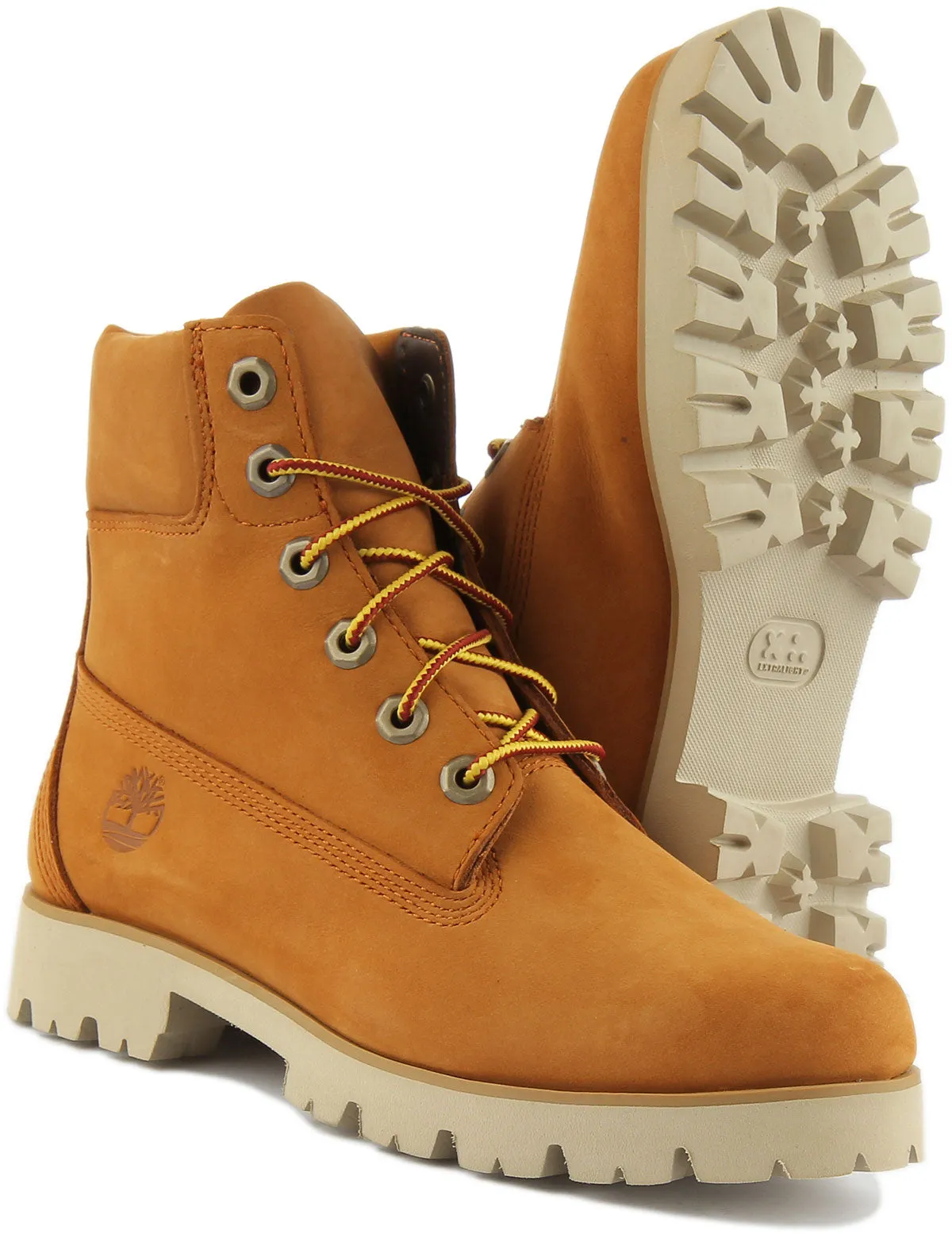 Timberland 6 inch Lace up Boot In Wheat For Women Shoes Timberland