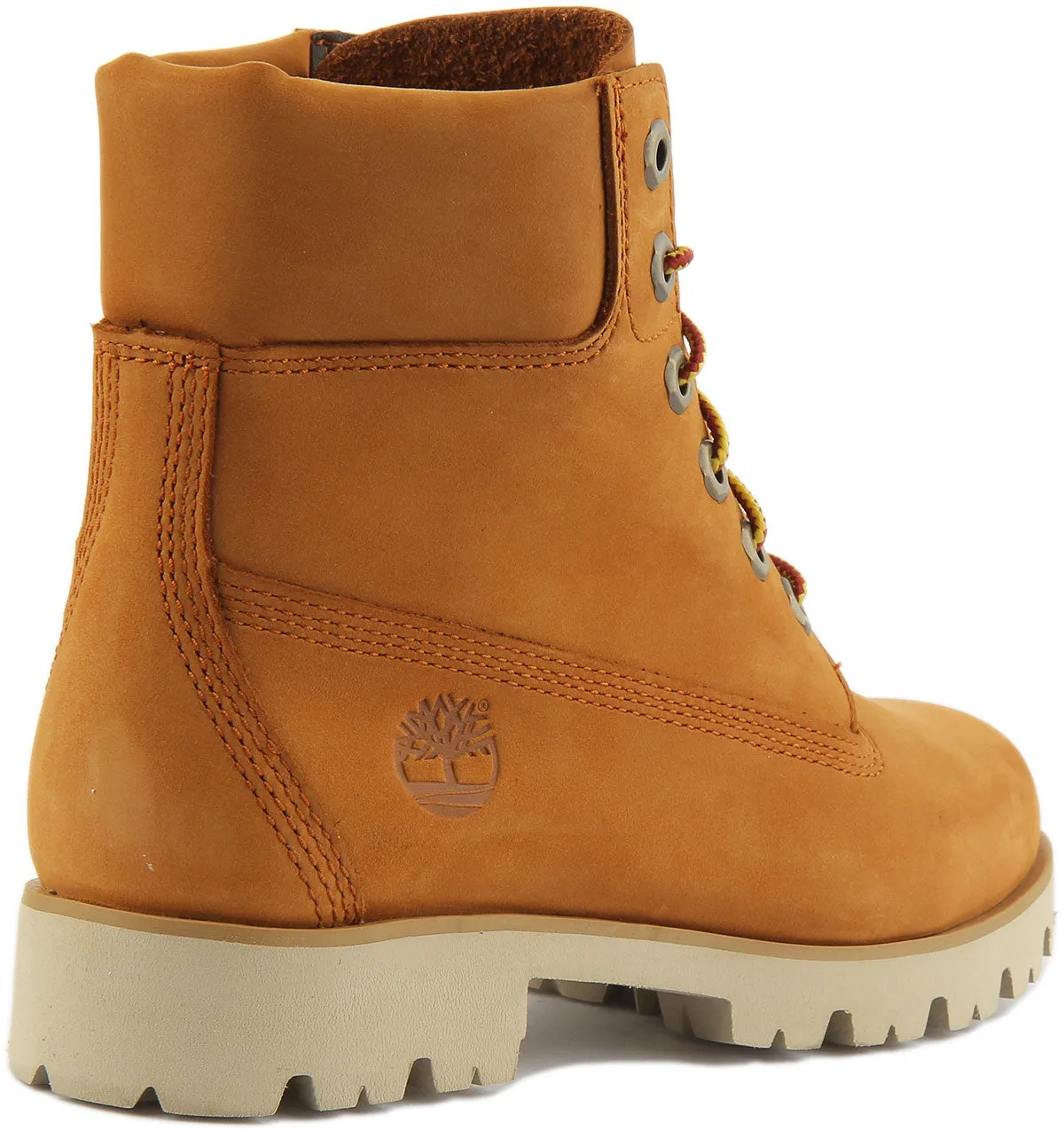 Timberland 6 inch Lace up Boot In Wheat For Women Shoes Timberland
