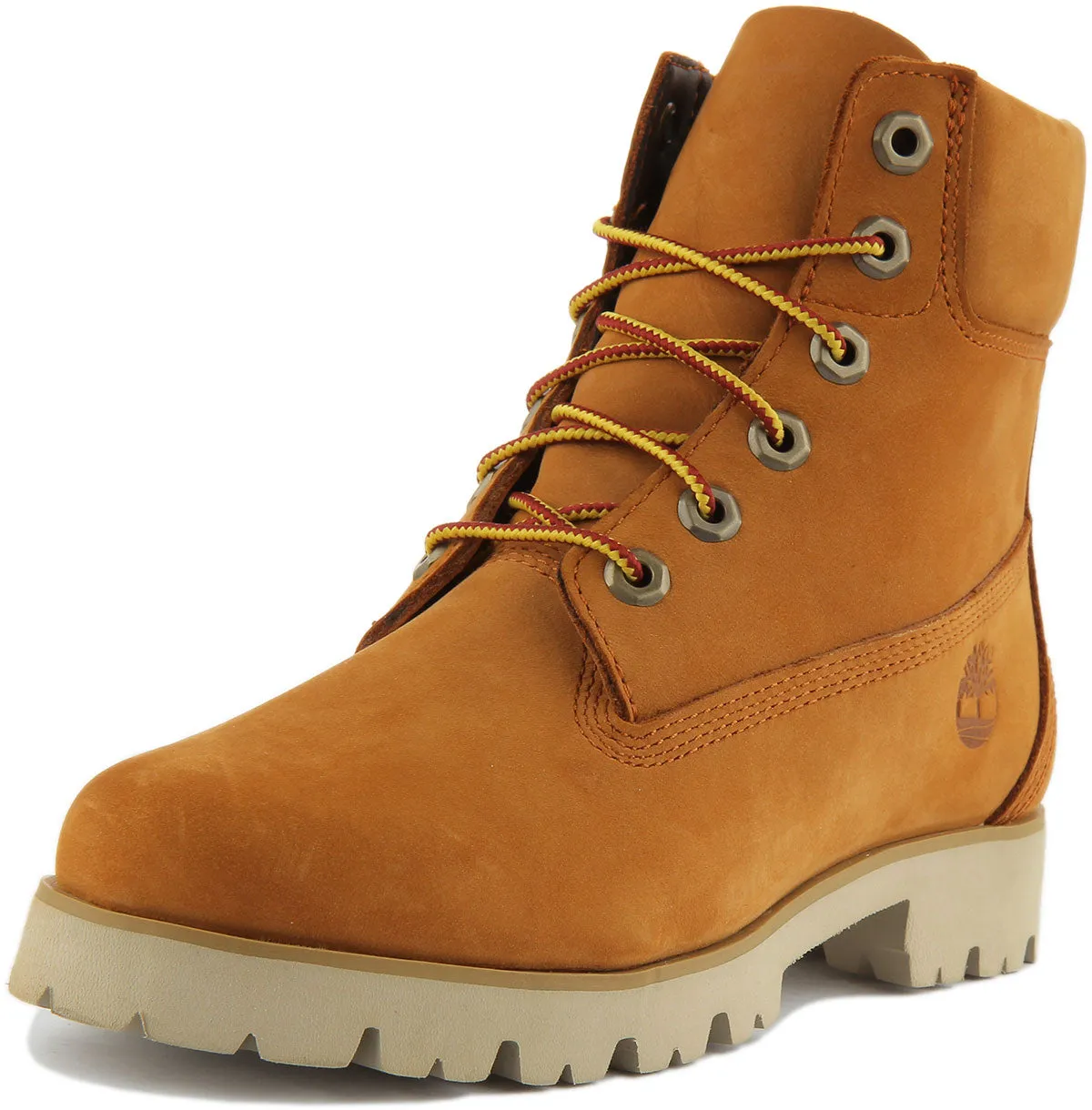 Timberland 6 inch Lace up Boot In Wheat For Women Shoes Timberland