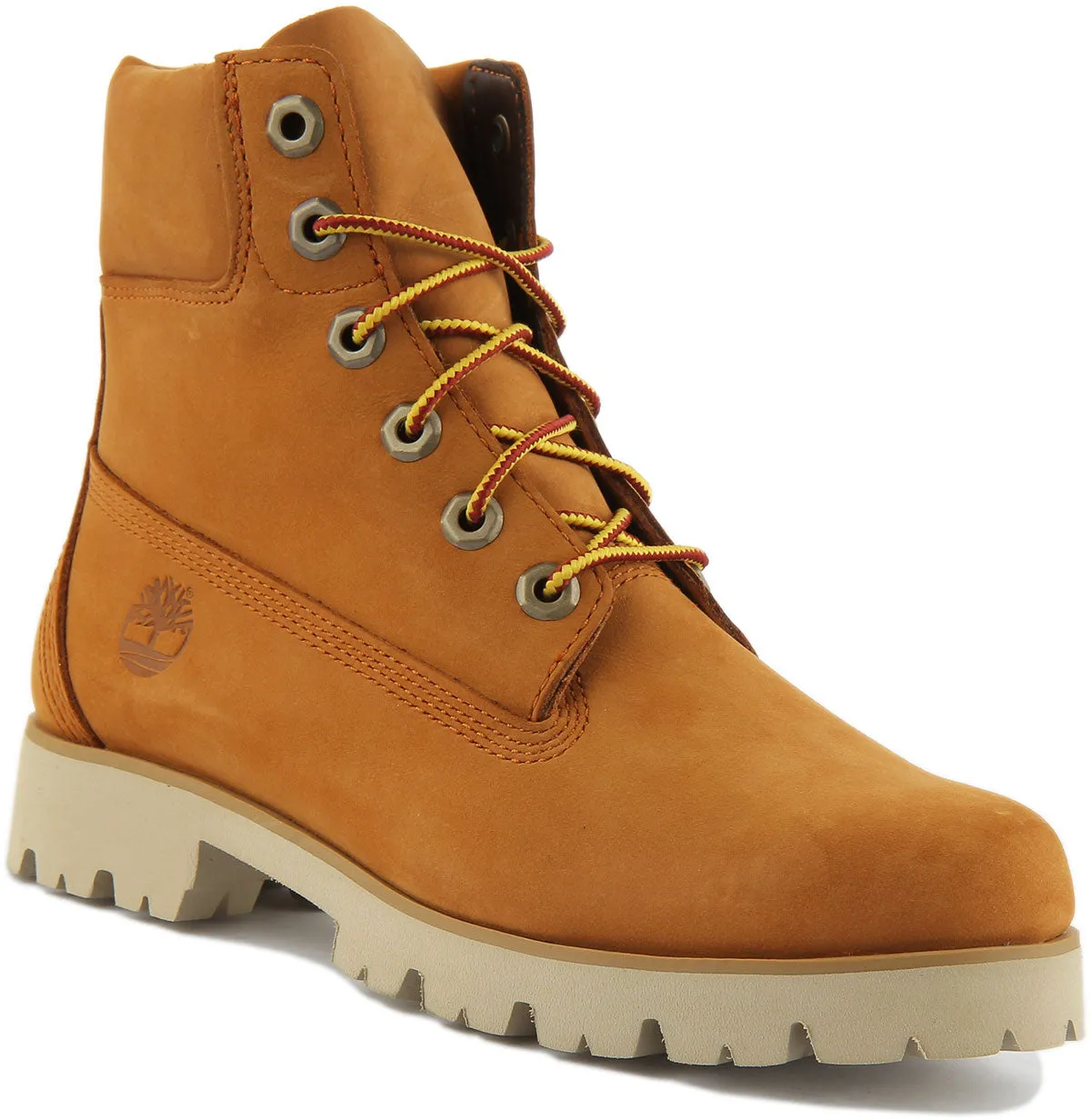 Timberland 6 inch Lace up Boot In Wheat For Women Shoes Timberland