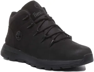 Timberland A1Yn5 Sprint Trekker Mid Boot In Black For Men Shoes Timberland