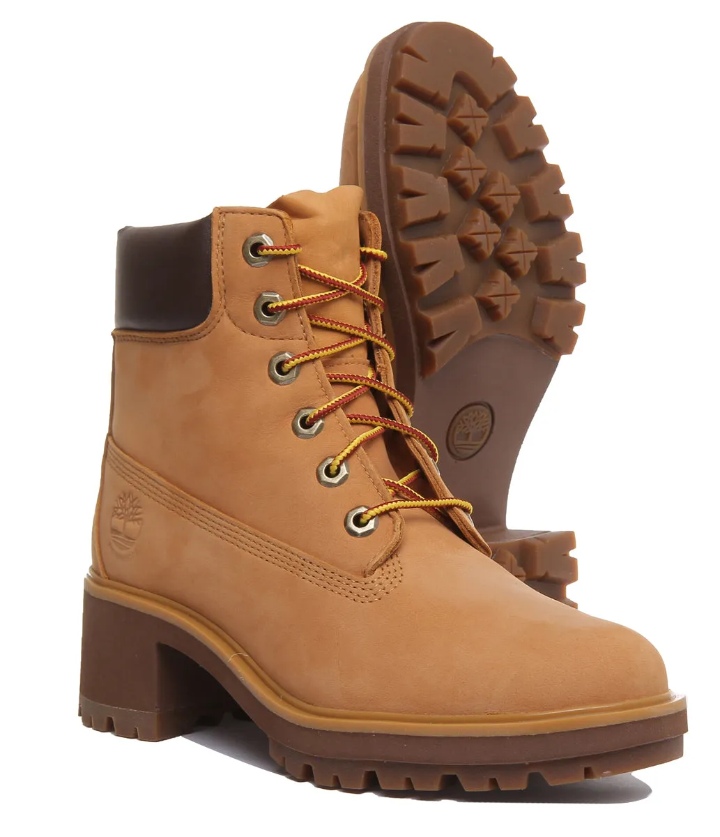 Timberland A25Bs Kinsley Heeled Boot In Wheat For Women Shoes Timberland