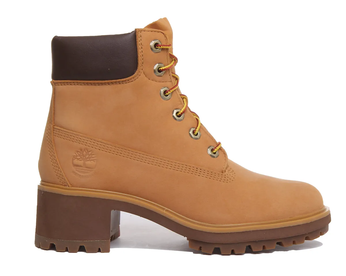 Timberland A25Bs Kinsley Heeled Boot In Wheat For Women Shoes Timberland