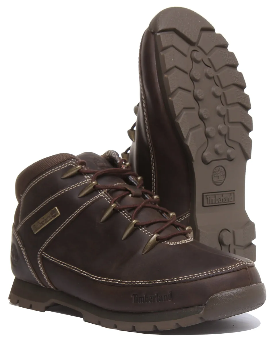 Timberland A2Dus Euro Sprint Mid Hiker Boot In Olive For Men Shoes Timberland