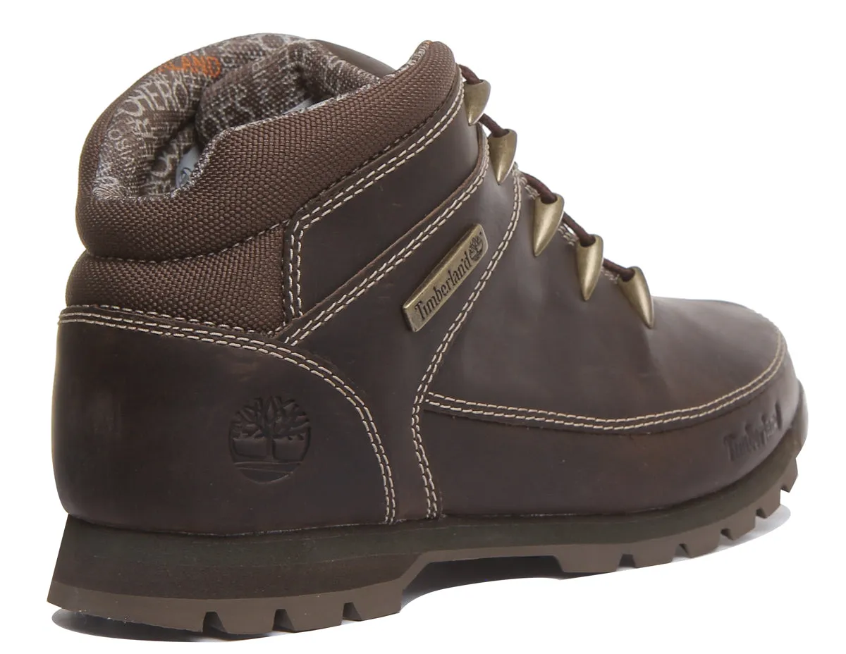 Timberland A2Dus Euro Sprint Mid Hiker Boot In Olive For Men Shoes Timberland