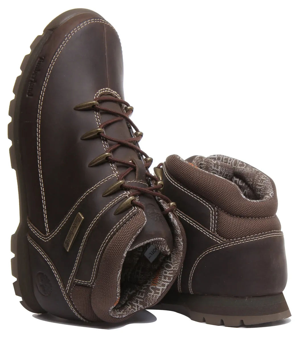 Timberland A2Dus Euro Sprint Mid Hiker Boot In Olive For Men Shoes Timberland