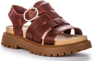 Timberland Clairmont Way A5Zkz In Dark Red For Women Shoes Timberland