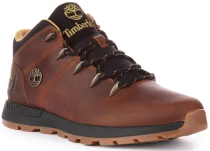Timberland Sprint Trekker Mid A67TG In Dark Brown For Men Shoes Timberland
