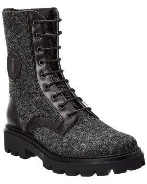 TOD��s Felt & Leather Boot