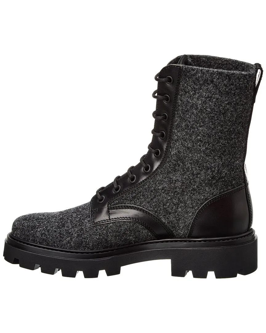 TOD��s Felt & Leather Boot