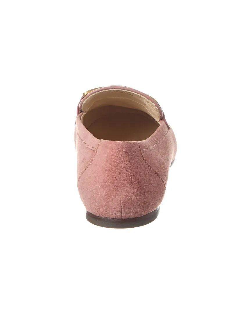 TOD��s Kate Suede & Leather Loafer