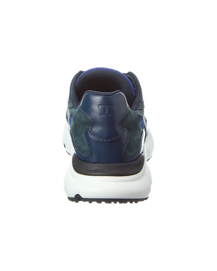 TOD��s Leather & Mesh Sneaker