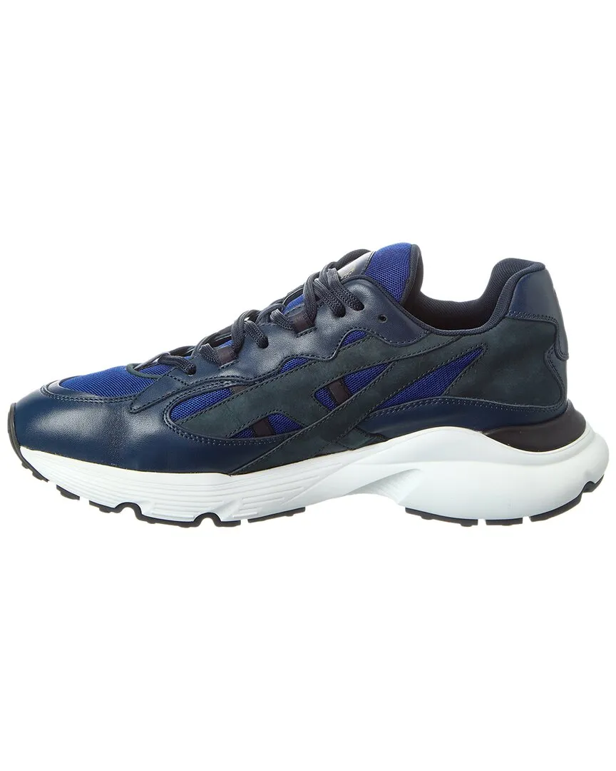 TOD��s Leather & Mesh Sneaker
