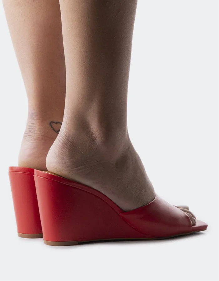 Toscana Red Leather