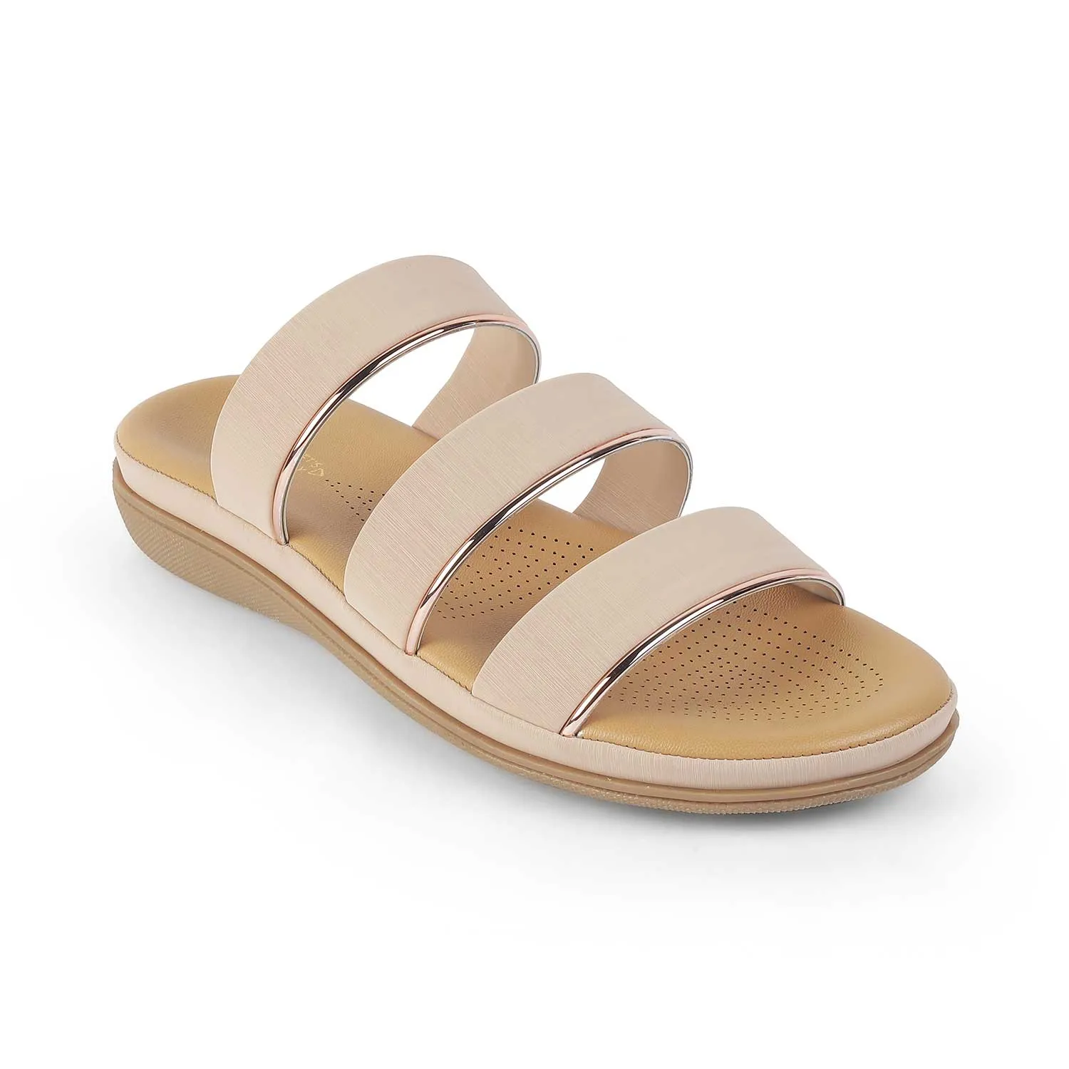 Tresmode Cebor Pink Women's Platform Flats