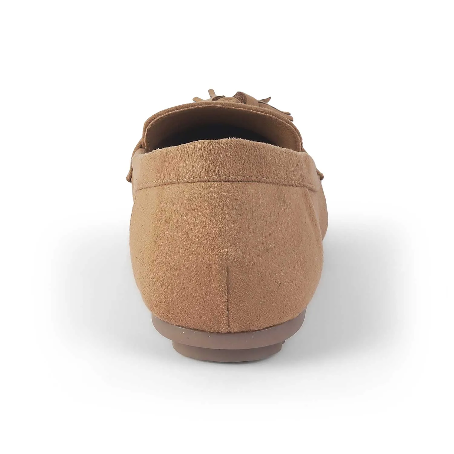 Tresmode Jonum Camel Women's Dress Tassel Loafers