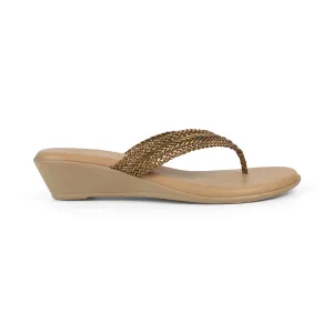 Tresmode Soeve Bronze Women's Dress Sandals