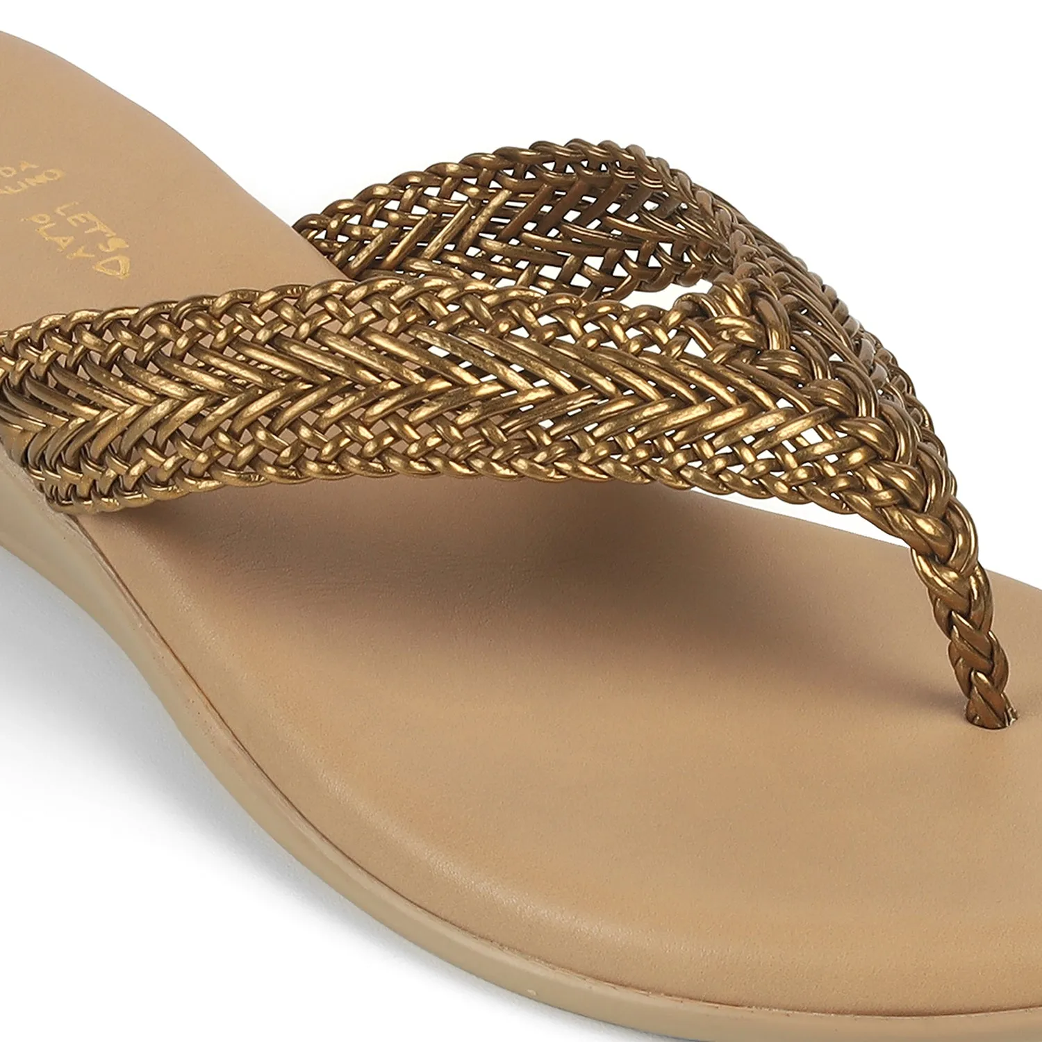 Tresmode Soeve Bronze Women's Dress Sandals